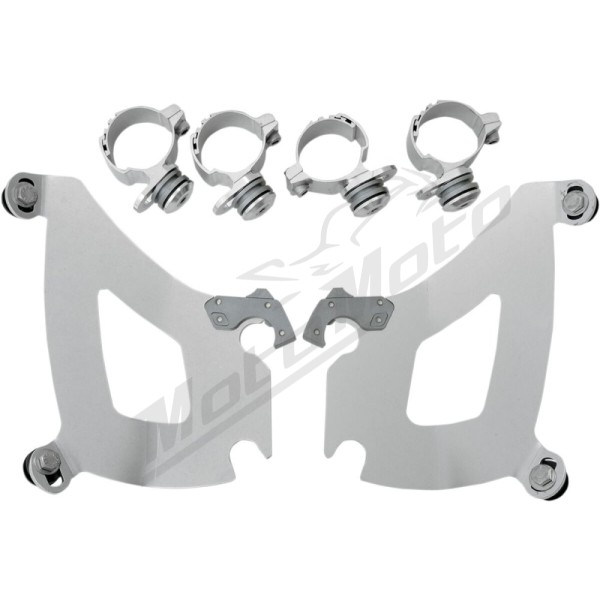 MEMPHIS SHADES METRIC Bullet Fairing Mount Kit Honda / Yamaha 1300 04-17