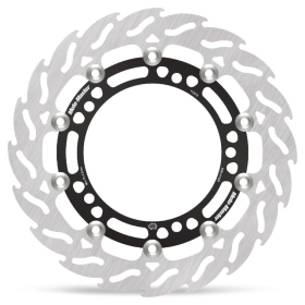 MOTO-MASTER Flame Front Floating Brake Disc Kawasaki KLE / Ninja / Z 300/900 17-26 