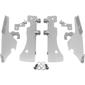 MEMPHIS SHADES METRIC Windshield Trigger-Lock Complete Mount Kit Yamaha XV 1600-1700 99-14
