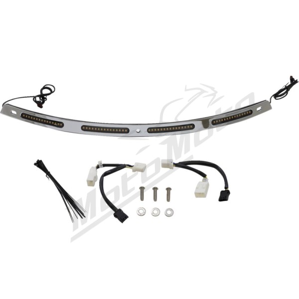 CUSTOM DYNAMICS Genesis® 4 Dynamic LED Batwing Windshield Trim Harley Davidson FLHT / FLHTC 1450-1800cc 06-13