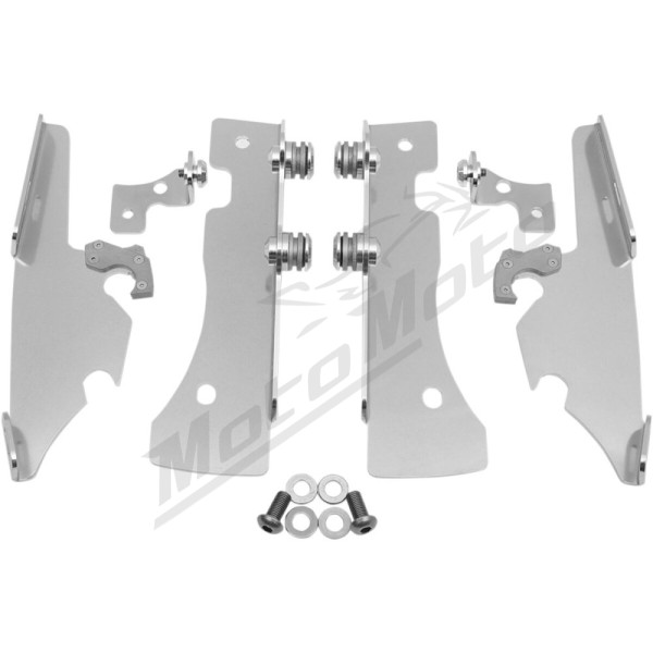 MEMPHIS SHADES METRIC Windshield Trigger-Lock Complete Mount Kit Yamaha XV 1600-1700 99-14