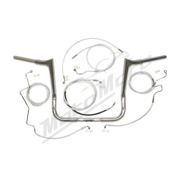 MAGNUM SHIELDING Viking Handlebar Installation Kit Harley Davidson FLHTCU / FLHTCUL / FLHX / FLHXSE 1690/1800 14-16