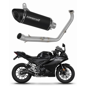 Yamaha MT 125 2024-2025 (Euro 5+) Dominator Full Exhaust System HP8 BLACK + dB killer
