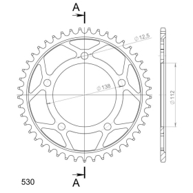 JT / Supersprox Rear sprocket 302.45