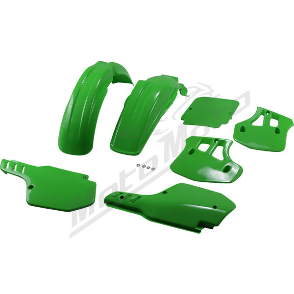 UFO Green Replacement Plastic For  Kawasaki KX 250-500cc 88