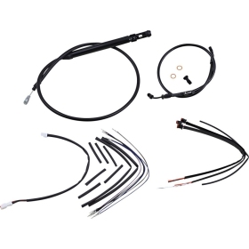BURLY BRAND T-Bars handlebars Cables / Brake Lines / Wires Extension Kit Harley Davidson 1750-1868cc 2018-2026