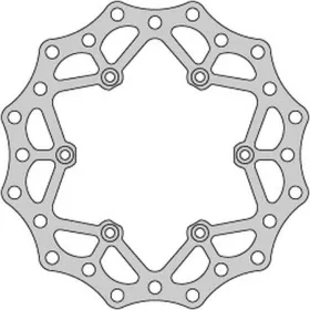 DELTA BRAKING REAR BRAKE DISC (220x110x4mm) KTM / Gas Gas 125-450 91-21