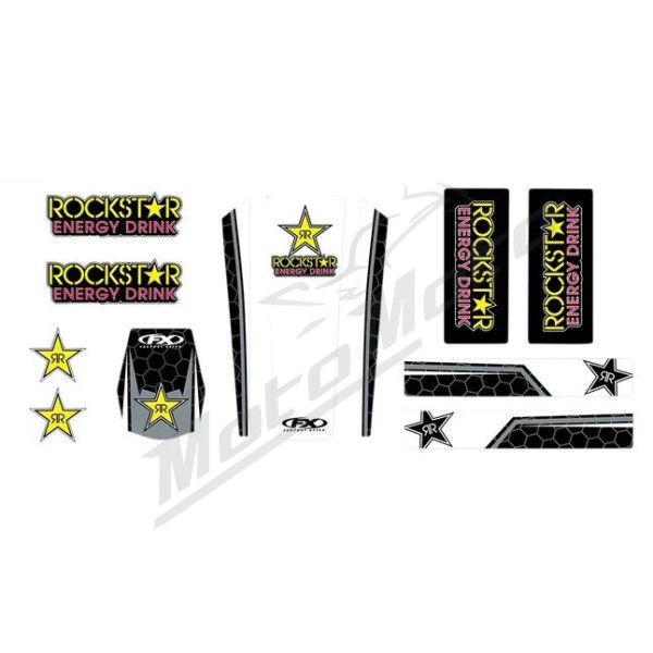 FACTORY EFFEX Rockstar Energy Universal Trim Kit Graphics