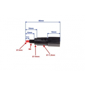 Brake light switch MAXTUNED PIAGGIO / GILERA UNIVERSAL 6mm