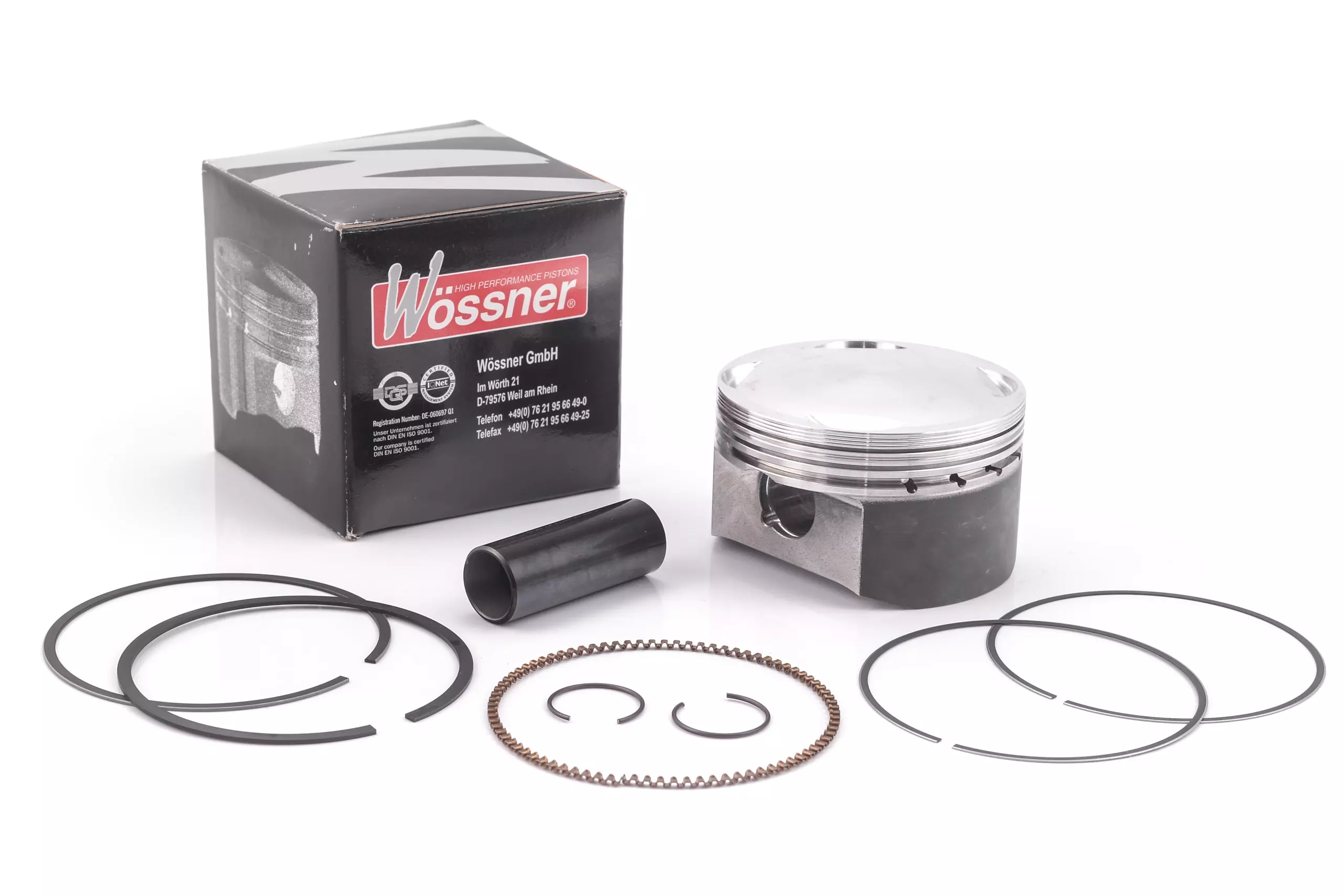 WOSSNER Piston Kit 75,44mm Honda XL / XR 250cc 86-04