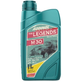 ADDINOL OLDTIMER M30 SAE30 MINERAL ENGINE OIL 1L