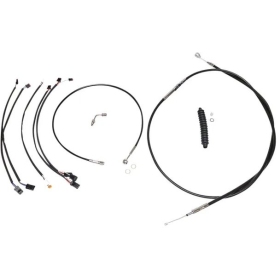 MAGNUM SHIELDING XR Handlebar Installation Kit Black 30.5/35.5cm Harley Davidson FLDE / FLFB / FLSL / FXBB / FXLR 17501/1868 18-24 