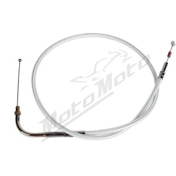 MAGNUM SHIELDING Akceleratoriaus lynas (uždarantis) chromuotas Harley Davidson FLS / FLST / FLSTC / FLSTSC / FXST / FXSTS / FXDL 1450/1690 00-17 78cm