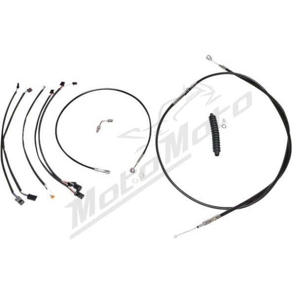 MAGNUM SHIELDING XR Handlebar Installation Kit Black 30.5/35.5cm Harley Davidson FLDE / FLFB / FLSL / FXBB / FXLR 17501/1868 18-24 