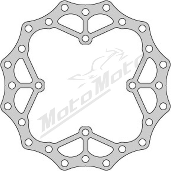 Delta braking front brake disc Suzuki RMZ / RMX 250-450 05-21