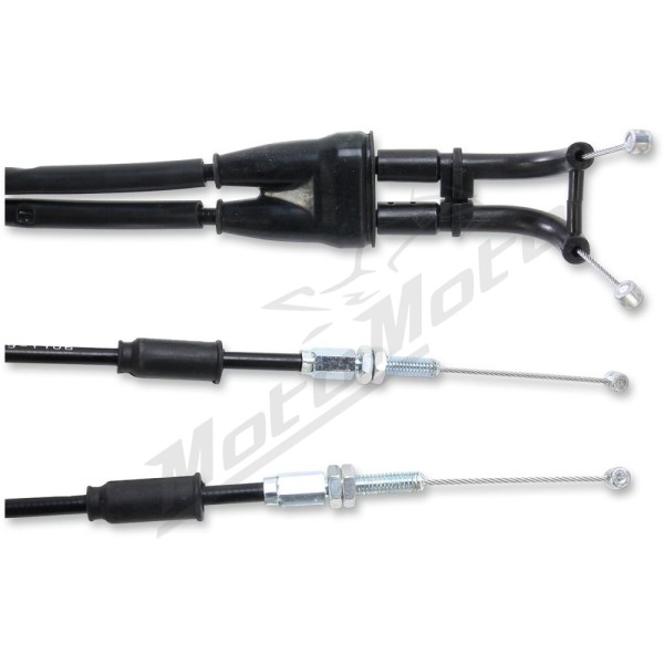 MOOSE OFFROAD Black Vinyl Throttle Cable KTM EXC / MXC / SX / SXS 250-540cc 00-02