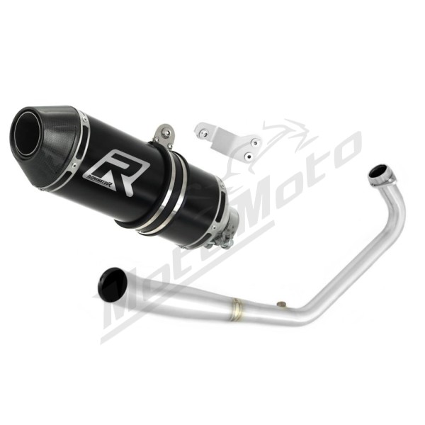 Honda CB 125 R 2018-2020 Dominator Full Exhaust System HP3 BLACK + dB killer