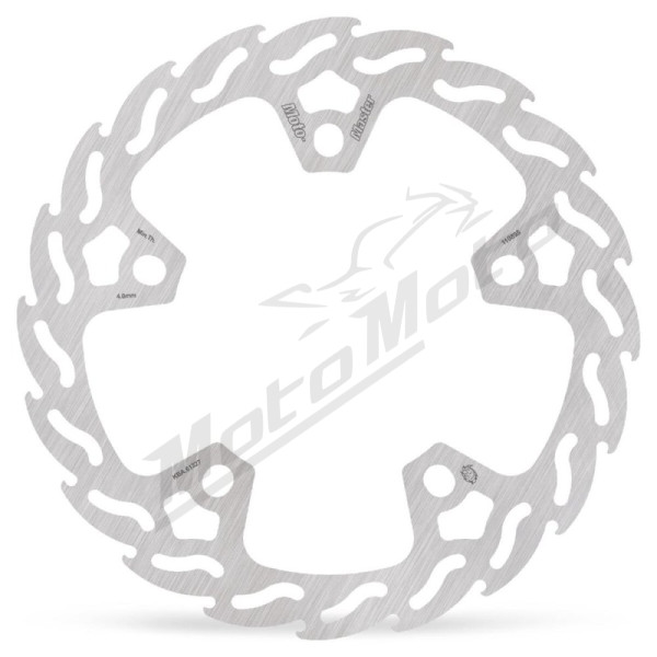 MOTO-MASTER Flame Rear Brake Disc Harley Davidson FLHX / FLTRX / RA 1250/1977 21-25