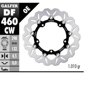GALFER Priekinis stabdžių diskas Yamaha MT / R3 / R25 / R7 250-700 15-23