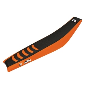 BLACKBIRD Double Grip 3 Seat Cover Orange/Black KTM SX85 2018-2024