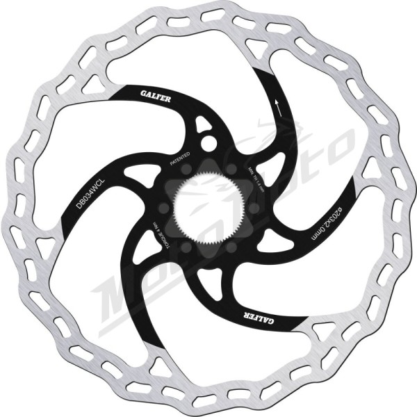 GALFER Fixed Disc Wave® Center-Lock ø203 mm