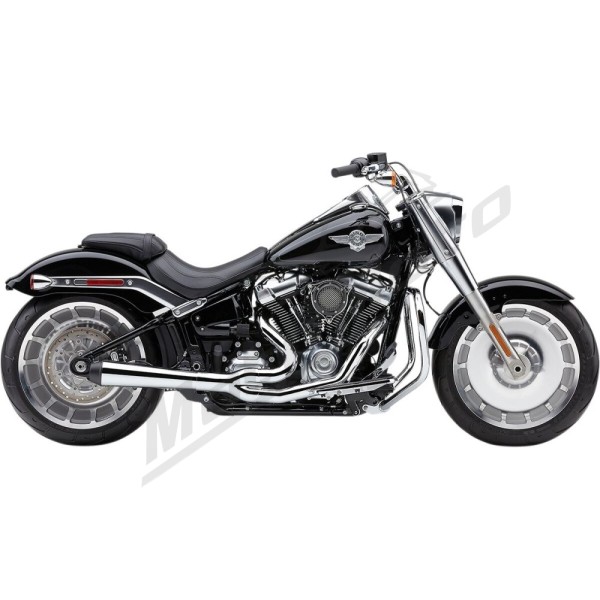 COBRA El Diablo 2:1 Exhaust System Harley Davidson FLFB / FLFBS / FLSTFI / FXBR / FXBRS 1750-1923cc 18-25