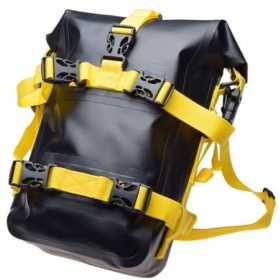 Waterproof Crash Bar Bag 8L Black / Yellow