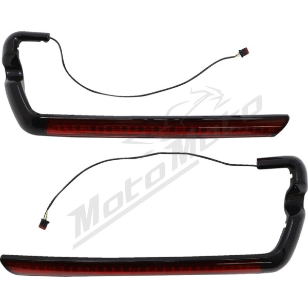 CUSTOM DYNAMICS LED Galiniai žibintai Harley Davidson FLH / FLHR / FLHT 1690-1977cc 14-24