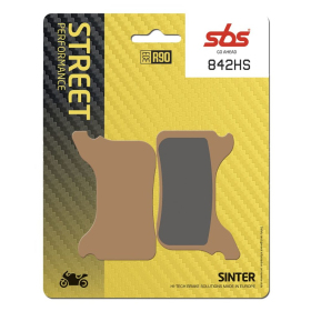 SBS HS Street Excel 842HS Sintered Front Brake Pads Aprilia Pegaso 650cc 07-09