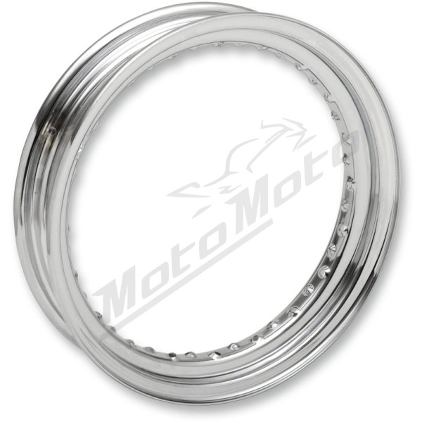 DRAG SPECIALTIES Chrome Steel Rim 16 x 3 x 40 spk Harley Davidson FL / FLB / FLFB / FLH / FLHB / FLHFB / FX / FXE 1200cc 67-78
