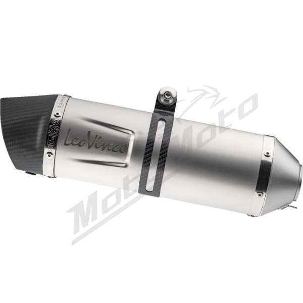 LEOVINCE LV One Evo Stainless Steel Slip-On Muffler BMW F 700-800 17-19