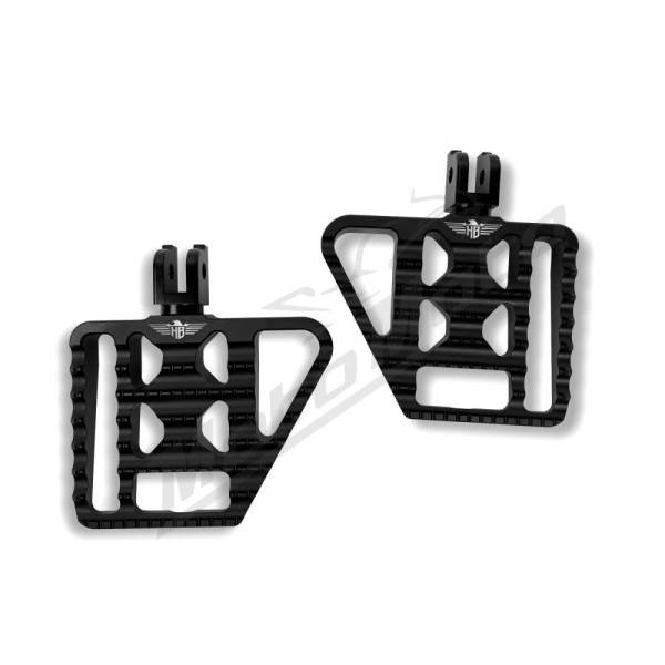 HEINZ BIKES Mini-FloorBoard Footpeg V1 Front/Rear Harley Davidson FLS / FXD / XL / XLH / XR / FXDI 883/1800 85-20