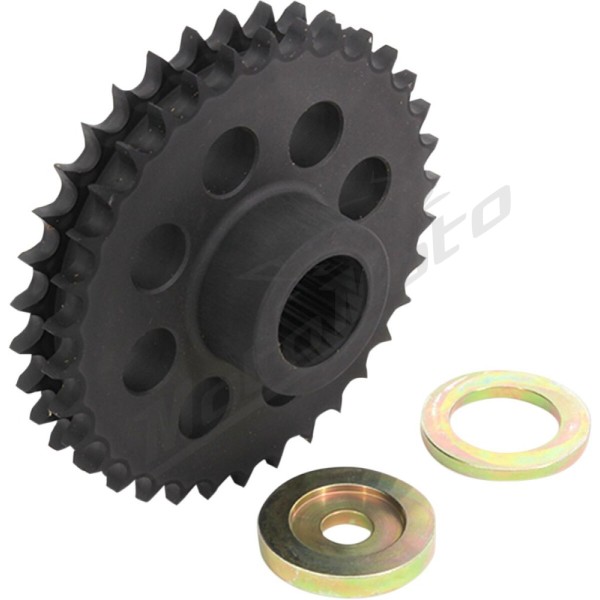 DRAG SPECIALTIES Solid Compensator Sprocket Kit Harley Davidson FLD / FLHR / FLHRC / FLHRS 1584-1800cc 07-17