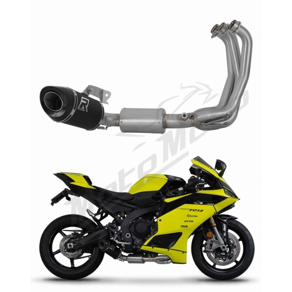 Yamaha YZF R9 2025 Dominator Full Exhaust System HP8 BLACK + dB killer