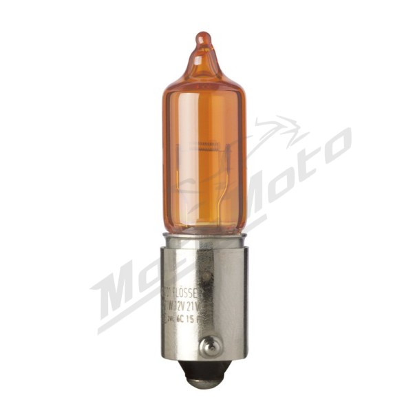 Flosser Bulb HY21W 12V 21W BAW9s Amber