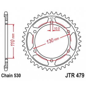 Rear sprocket JTR479