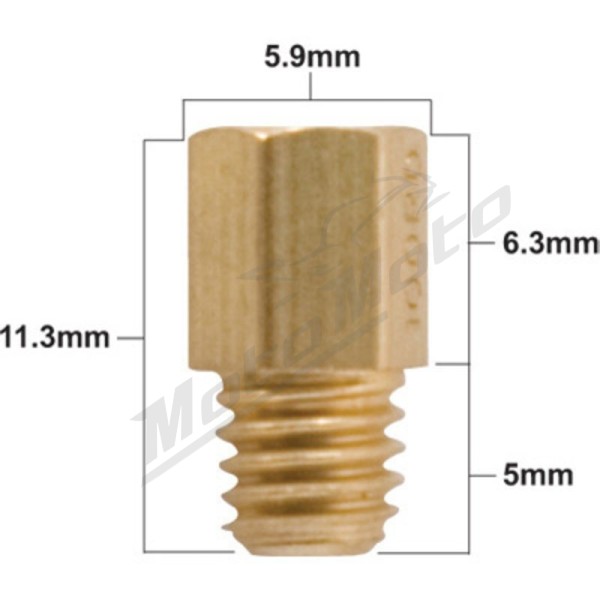 ProX Main Jet Mikuni 4/042# 280 (5 pcs)