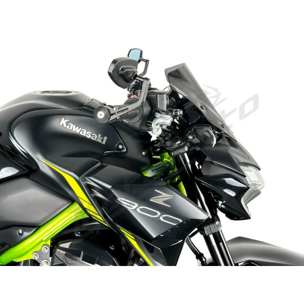 WRS Sport Windscreen Dark Smoke Kawasaki Z 900 ABS 20-24