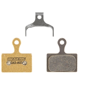 BRAKING Carbo-Metallic dviračių stabdžių trinkelės Shimano Dura-Ace/Ultegra