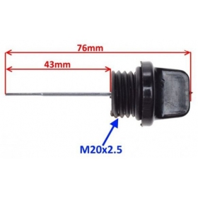 Oil dipstick/ cap YAMAHA XT/ DERBI SENDA 125cc 4T M20x2,5