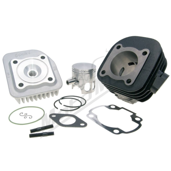 Cylinder kit POLINI (Cast Iron) Minarelli Horizontal AC 25km/h Ø46 / PIN Ø10