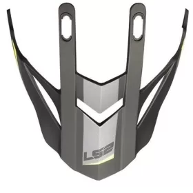 Šalmo snapelis LS2 MX436r Hi Vis Juoda/geltona