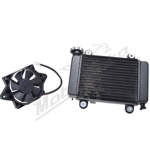 Radiator with fan ATV200