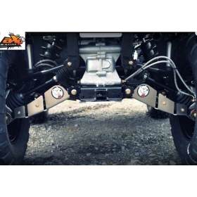 AXP Rear A-Arm protection Aluminium 4mm ​​​​​​​POLARIS SPORTSMAN 500-800cc 1998-2021