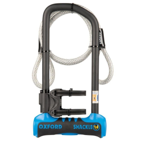 Oxford anti-theft security padlock shackle 14 pro u-lock 320x177mm