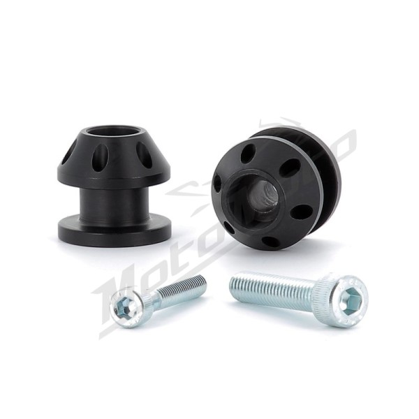 V PARTS M8x1,25 Bobbins Aluminum Black