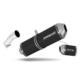BMW F800GT 2012-2019 ES patvirtintas duslintuvas OVR BLACK