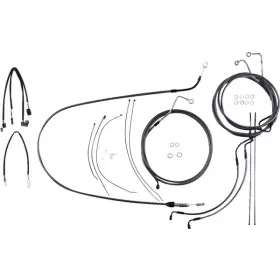 MAGNUM SHIELDING Karbon Fiber Handlebar Installation Kit 30.5/35.5cm Harley Davidson FLH / FLHT / FLHTK / FLHXST 1750/1977 21-24 