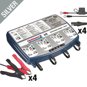 OPTIMATE Battery charger 12V 0.8A 3-40AH