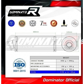 Duslintuvo bakeliai ST Kawasaki ZX10R 2006 - 2007 SERTIFIKUOTI